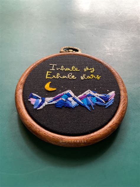 Inhale Sky - 3” hoop – Hoopables