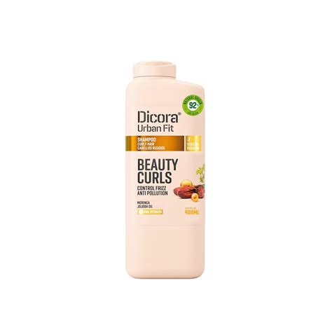 Buy Dicora Urban Fit Shampoo For Curly Hair, 400 ml, white (ADUF3030 ...