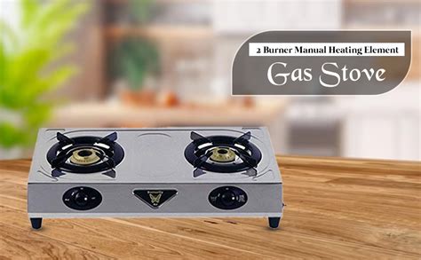 Butterfly Stainless Steel Ace 2 Burner Gas Stove