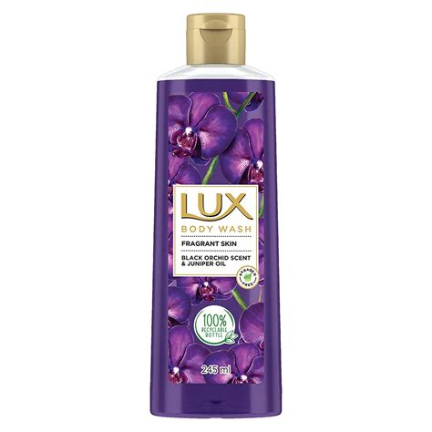 Buy Lux Shower Gel, Black Orchid Fragrance & Juniper Oil Bodywash, With ...