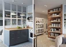 pareti divisorie cucina soggiorno mini appartamento in azzurro bianco e legno pareti pareti divisorie cucina soggiorno mini appartamento in azzurro bianco e legno pareti