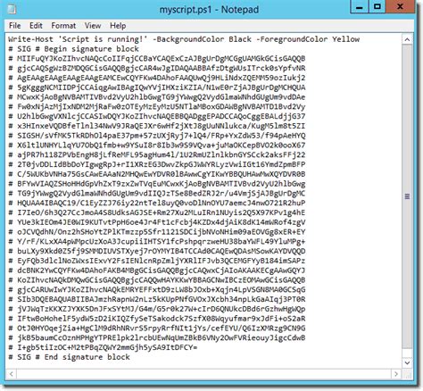 Securing PowerShell Scripts 的图像结果