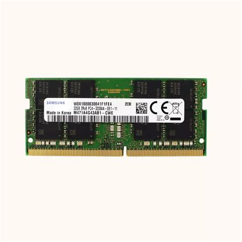 Samsung SODIMM 32GB DDR4 3200MHz PC4-25600 | Laptop Memory High Capacity
