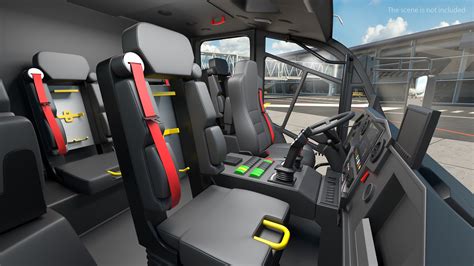 3D Rosenbauer Panther 6x6 Firefighting Truck Rigged model | 3D Molier ...