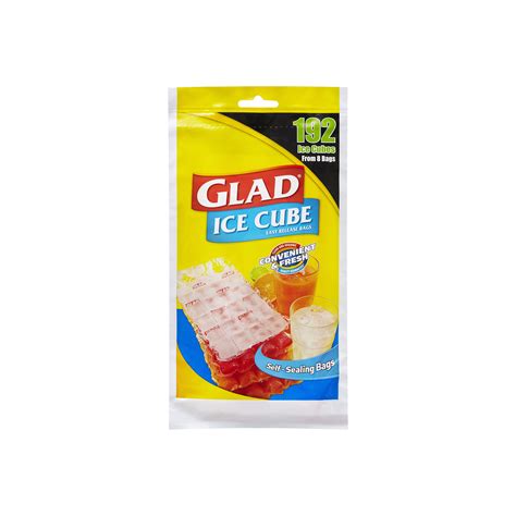 Glad® Ice Cube Bags 8 pack | Glad Australia