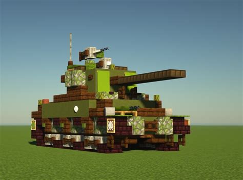 Image result for Minecraft Sherman Tank Tutorial