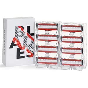 Buy Hajamat Magnum V Shaving Razor Blades for Men (Pack of 8 Razor ...