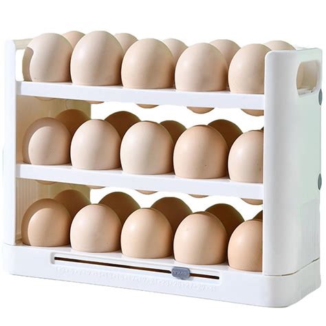 Primeway® Plastic 30 Eggs Holder Organiser Tray with Date Timer | Eggs ...