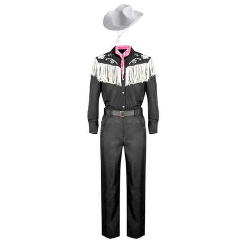 Vestito Da Cowgirl Bambina Cappello Da Cowboy Uomo Set Di