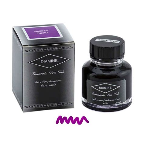 Diamine Majestic Purple Ink - 30ml | Shop Online at Makoba | Diamine