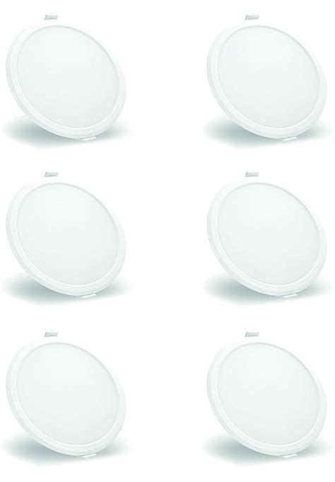 Buy Syska 8 Watts Round LED Slim Recessed Panel Lights - RDL Series ...