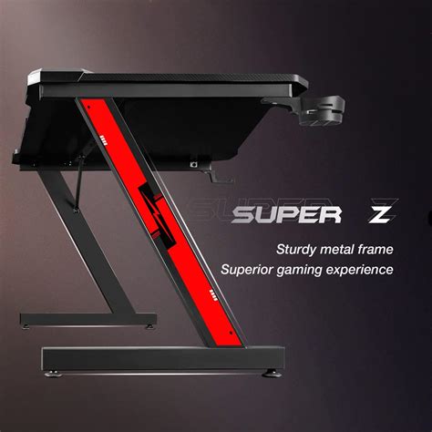 Buy Homall Gaming Desk 44 Inch Computer Desk Gaming Table Z Shaped Pc ...