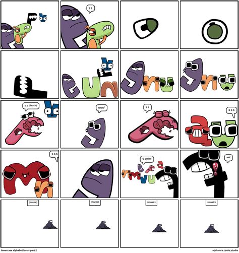 lowercase alphabet lore v part 2 - Comic Studio