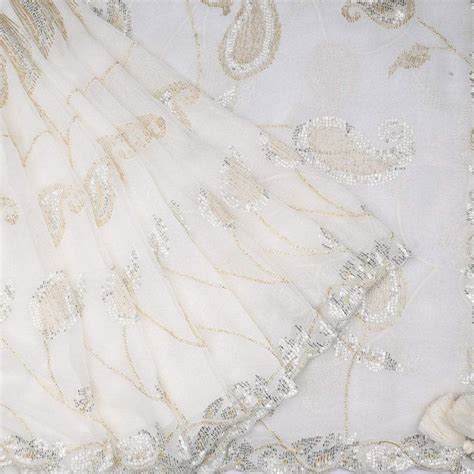 Buy Pure Georgette Silk Sarees Online | Singhania's