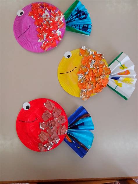 Image result for Paper Plate Fish