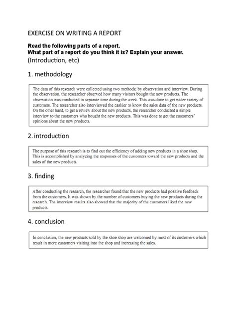 Image result for Report Writing Examples PDF