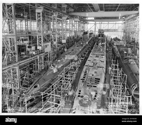 Building the USS Scamp, USS Scorpion, USS Steelhead in the Portsmouth ...