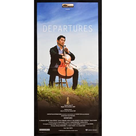 locandina Departures Okuribito Yojiro Takita Masahiro Motoki Ryoko ...