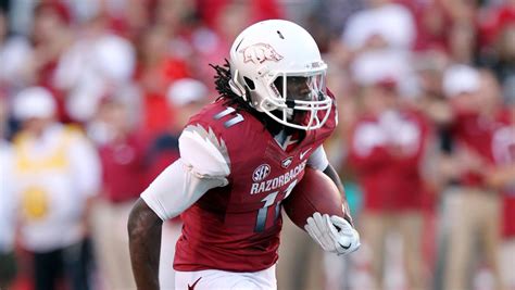 Arkansas' Cobi Hamilton has monster day