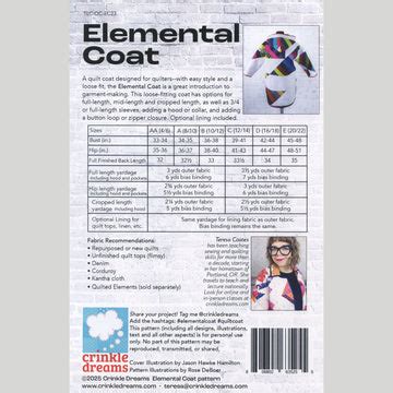 Image result for Element Coat Pattern Tutorial Video