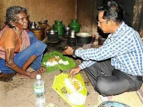 Karur District Collector Treats Poverty Stricken Old Woman With Home ...