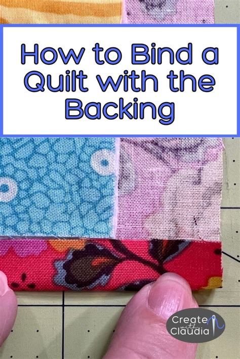 Image result for Bind Quilt Using Backing