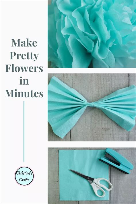 Image result for Easy Tissue Paper Flowers Tutorial
