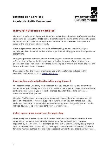 Image result for Harvard Referencing Examples