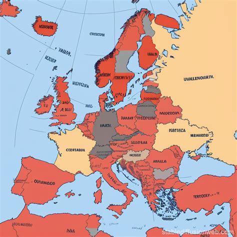 Europe Map Nazi Territory Peak | Stable Diffusion Online