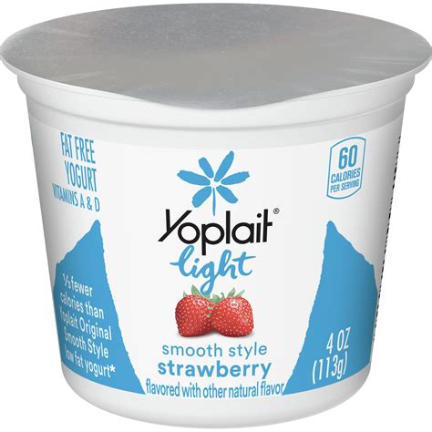 Yoplait Light Strawberry Yogurt Nutrition Facts | Shelly Lighting