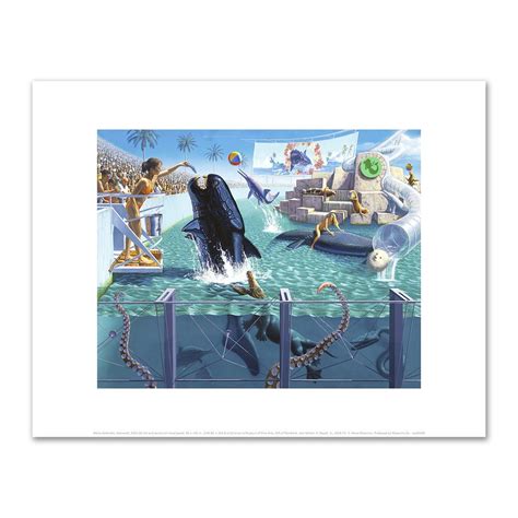 Seaworld by Alexis Rockman | Art prints, Museum of fine arts, Sea world