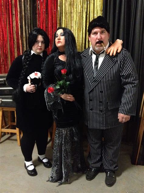 The Addam's Family Halloween Costumes! Wednesday Addams, Morticia Adda ...