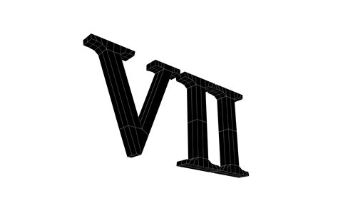 Roman Numeral 7