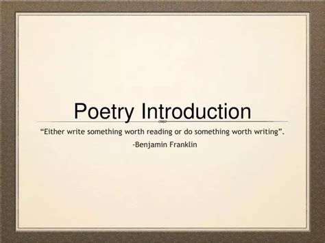 Image result for Example Poetry for Introduction