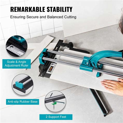 VEVOR Manual Tile Cutter 48 inch Porcelain Ceramic Tile Cutter with ...