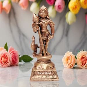 RAMA METAL RAMA METAL Copper Murugan Idol | Karthikeya Statue | Lord ...