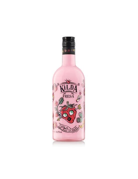 Kilda Strawberry Cream Liqueur with Tequila 70 cl.