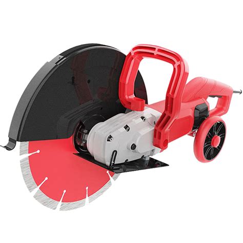 110V 6800W Electric Concrete Saw 14" Wet/Dry Circular Saw with 135 Saw ...