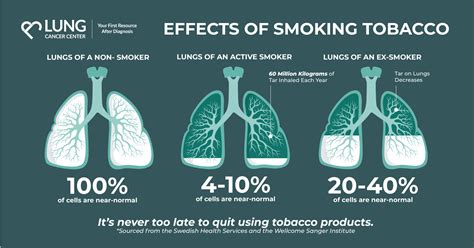 Smoking Tobacco Health Effects - Lung Cancer Health Risks