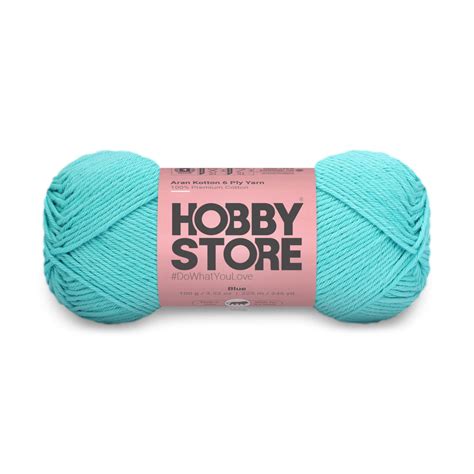 Aran Kotton 6 Ply Yarn by Hobby Store - Blue 505 – Magic Needles