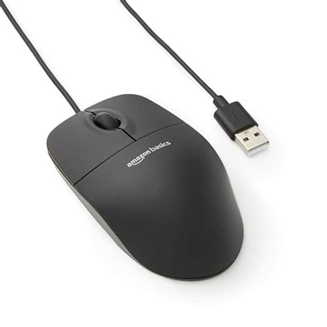 Elevate Your Productivity with the Amazon Basics 3-Button USB Wired ...