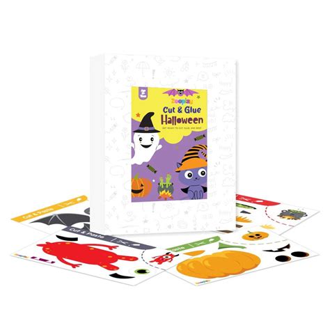 Cut & Glue Activity - Halloween – Zooplay India