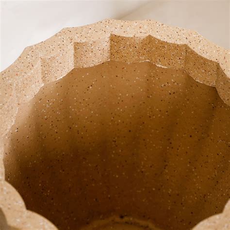 Planterra Ribbed Beige Planting Pot 12x12 Inch Online - Premium Planter ...