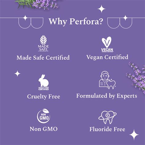 Buy Perfora Lavender Rose Toothpaste Online For Whiter Teeth – Perfora ...