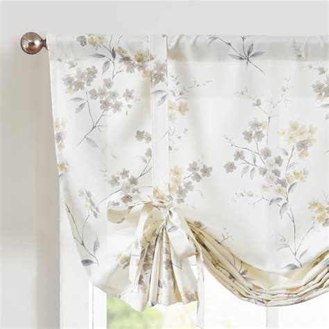 Jinchan Adjustable Tie-Up Valance Curtains for Windows - India | Ubuy