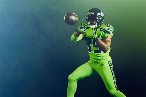 Seattle Seahawks - Color Rush on Behance | Seahawks color rush, Seattle ...
