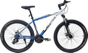 PLUTUS Fire MTB Cycle Age 12+ with Dual Disc Brake, Multi Speed 24 T ...