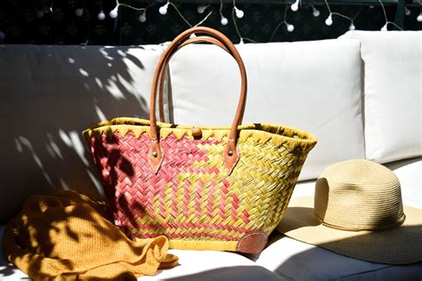 Straw Beach Bag Raffia at Katie Mueller blog