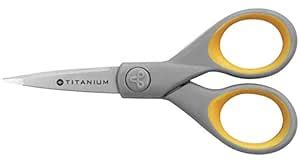Westcott 13865 Titanium Bonded Detail Cut Sewing Scissors, 4-Inch ...