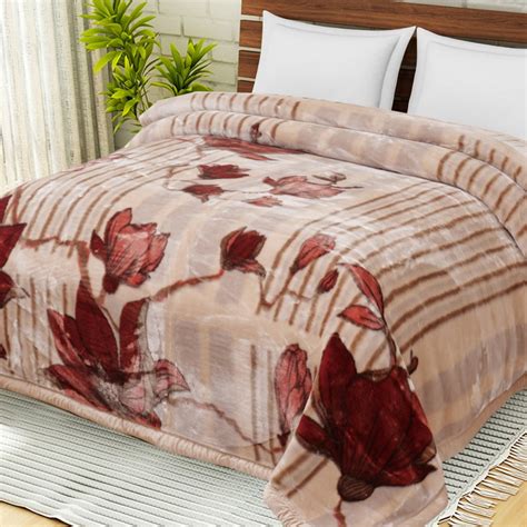 Euro Ultra Two Ply Mink Double Bed Blanket for Heavy Winter – Florida ...